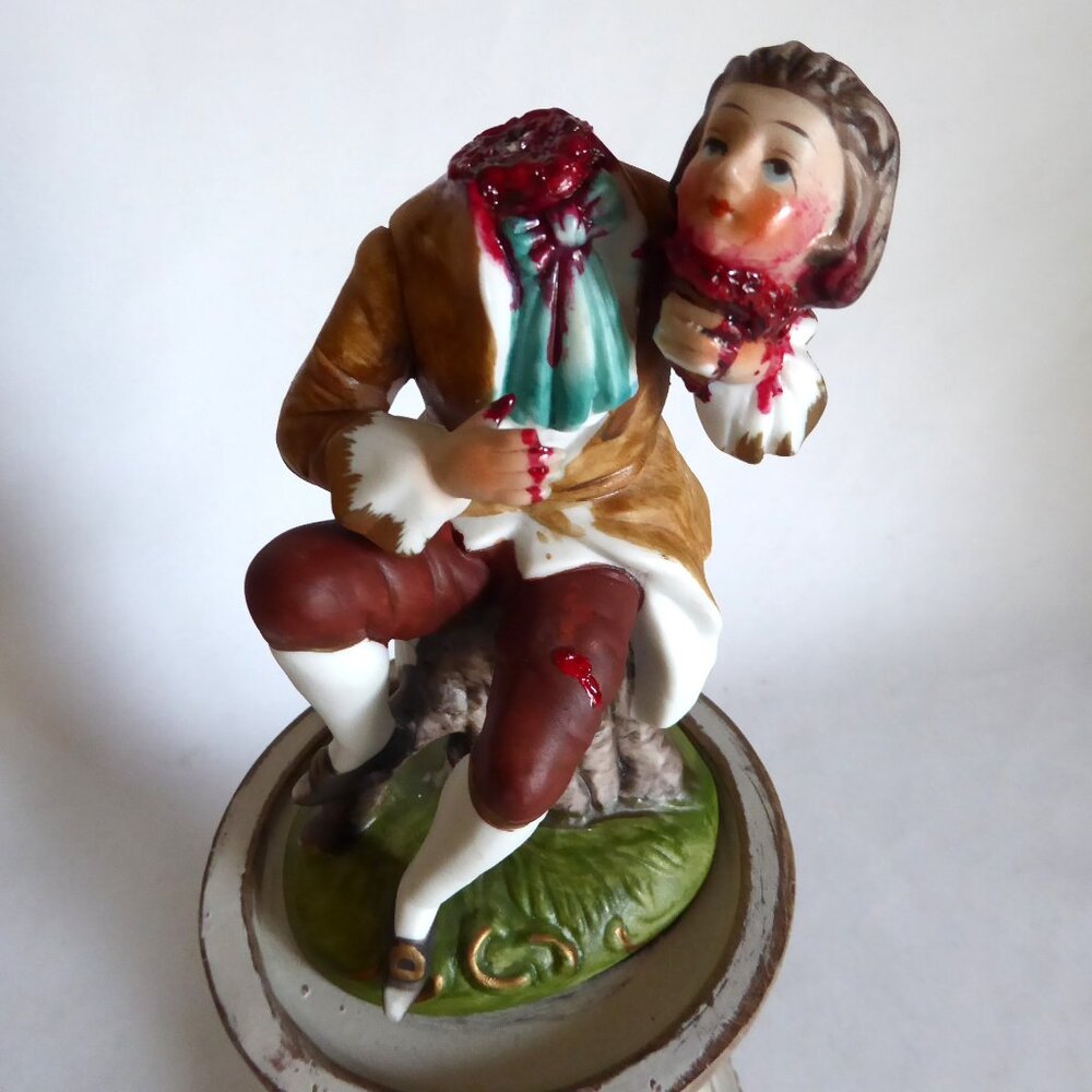 NEW PRINCE LOUIE CURIOSITIES UPCYCLED GOTHIC HALLOWEEN HORROR FIGURINE ODDITY
